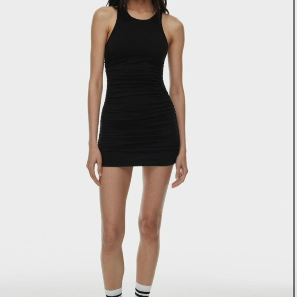 TNA Black Mini Dress bodycon sexy